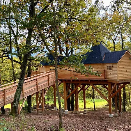 La Perchée Du Grand Chêne Chalet